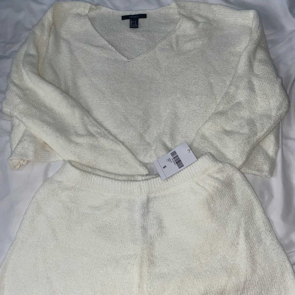 Forever 21 Sweater and Shorts Matching Set